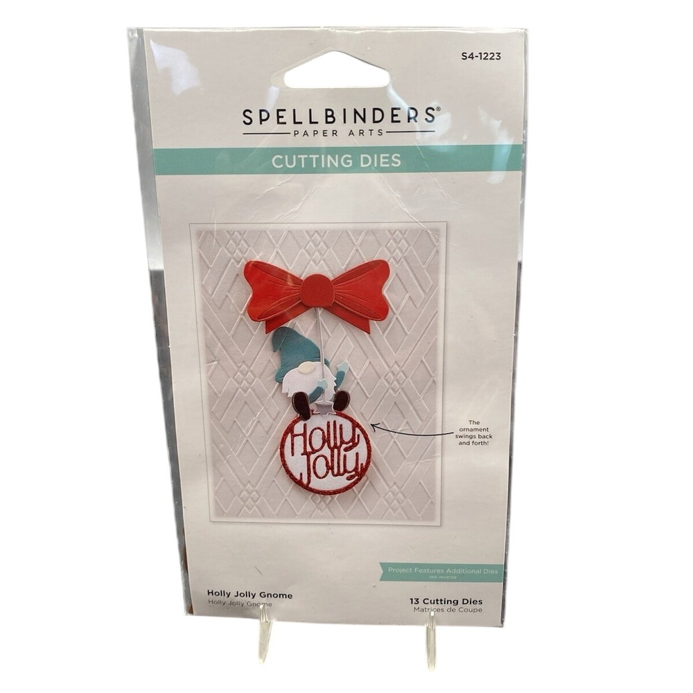 Spellbinders Cutting Dies‎ Christmas Holly Jolly Gnome S4-1223